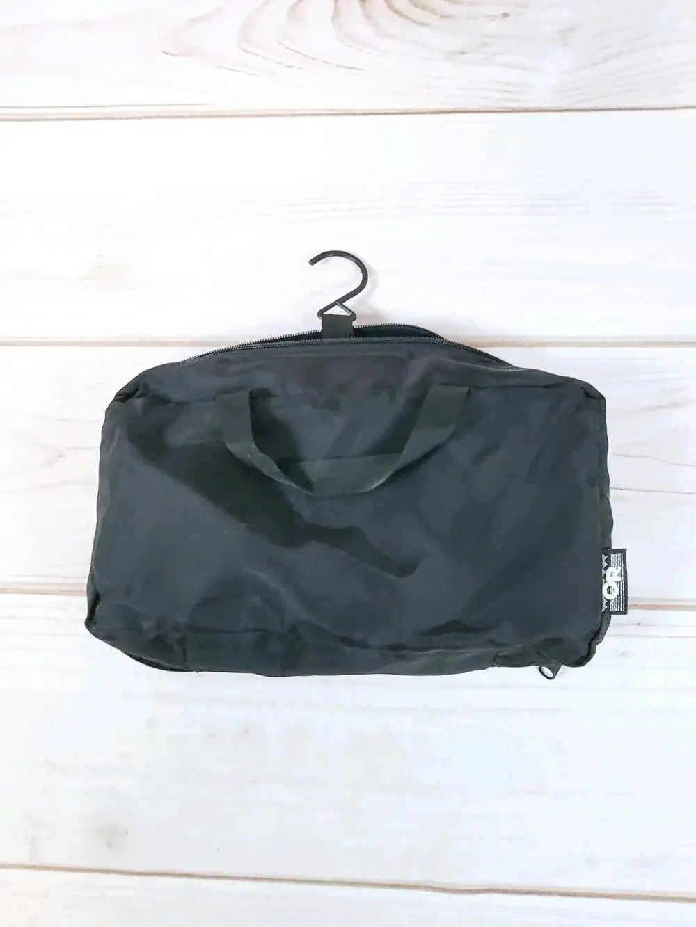 Vintage Outdoor Research Travel Pouch Medium Made In USA Travel Bag Black